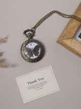 Antique Butterfly Pocket Watch