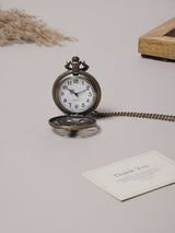 Gothic Ribcage Pocket Watch