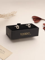 Silver Alphabet Q Cufflink