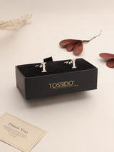 Silver Alphabet I Cufflink