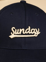 Navy Blue Sunday Baseball Cap