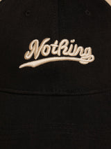 Black Nothing Baseball Cap
