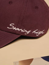 Burgundy Soaring High Baseball Cap