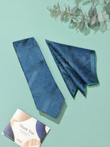 Blue Paisley Necktie & Pocket Square Giftset