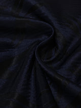 Blue Floral Jacquard Pocket Square