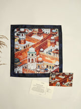 Agra Fort Printed Pocket Square