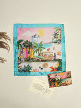 Goa Beach Capital Printed Pocket Square