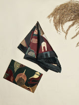 Lucknow Zardozi Splendor Printed Pocket Square
