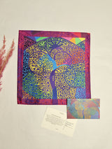 Ahmedabad Tree of Life Jali Printed Pocket Square