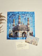 Hyderabad Charminar Printed Pocket Square