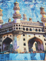 Hyderabad Charminar Printed Pocket Square