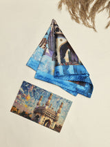 Hyderabad Charminar Printed Pocket Square