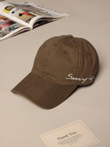 Olive Brown Soaring High Baseball Cap