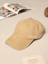 Beige Soaring High Baseball Cap