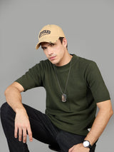 Beige Outstand Baseball Cap