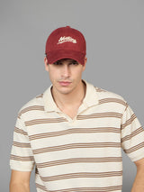 Maroon Nothing Baseball Cap