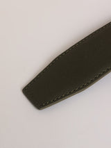 Olive Green No-Hole Men's Belt