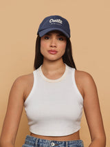 Blue Create Baseball Cap