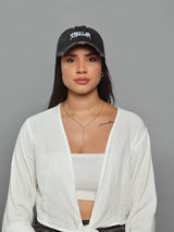 Charcoal Black Stellar Baseball Cap