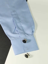 Black Solid Cufflink - TOSSIDO