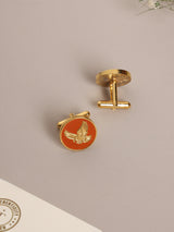 Orange Eagle Cufflinks - TOSSIDO