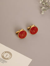 Red Butterfly Cufflinks - TOSSIDO