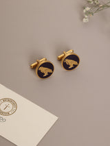 Purple Falcon Cufflinks - TOSSIDO