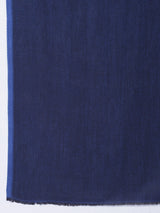 Midnight Azure Reversible Modal Silk Stole