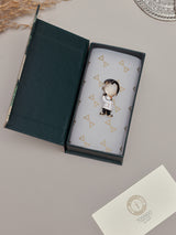 White Doctor Boy Brooch