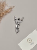 Blue Bird Brooch