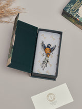 Blue Bird Brooch