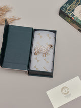Gold Sheep Brooch