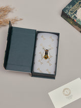 Yellow Bee Brooch