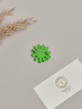 Green Daisy Brooch