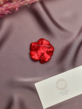 Red Poppy Brooch