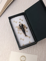 Scales of Justice Gentleman Brooch - TOSSIDO