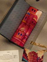 Pink Hawa Mahal Street City Scarf