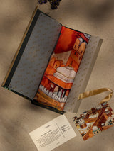 Orange Rooftop Palace City Scarf