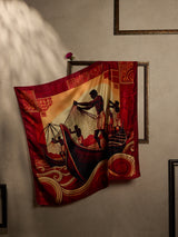 Red Fishermen City Scarf