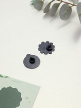 Believe in Ghosts & You Deserve Flower Enamel Pin Set of 2