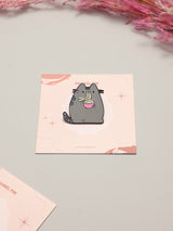 Noodle Cat Enamel Pin