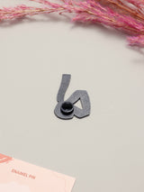 Pink Measuring Tape Enamel Pin