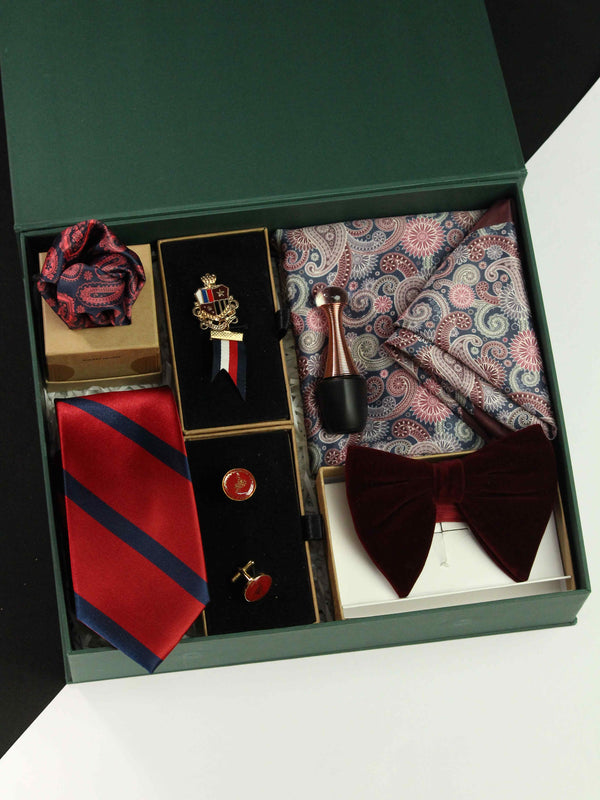"Silk Sensations: Stylish Men's Silk Accessories Collection"