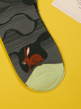 Grey Hare Socks