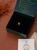 Gold Fish Wrap Adjustable Ring