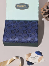 Blue Paisley Performance Silk™ Pocket Square
