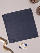 Dark Navy Tonal Paisley Performance Silk™ Pocket Square