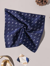 Navy Horse Performance Silk™ Pocket Square