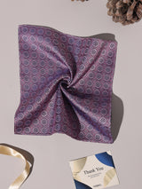 Lilac Medallion Performance Silk™ Pocket Square