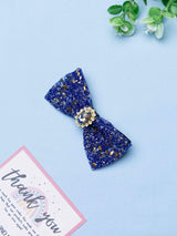 Royal Azure Gemstone Bowtie